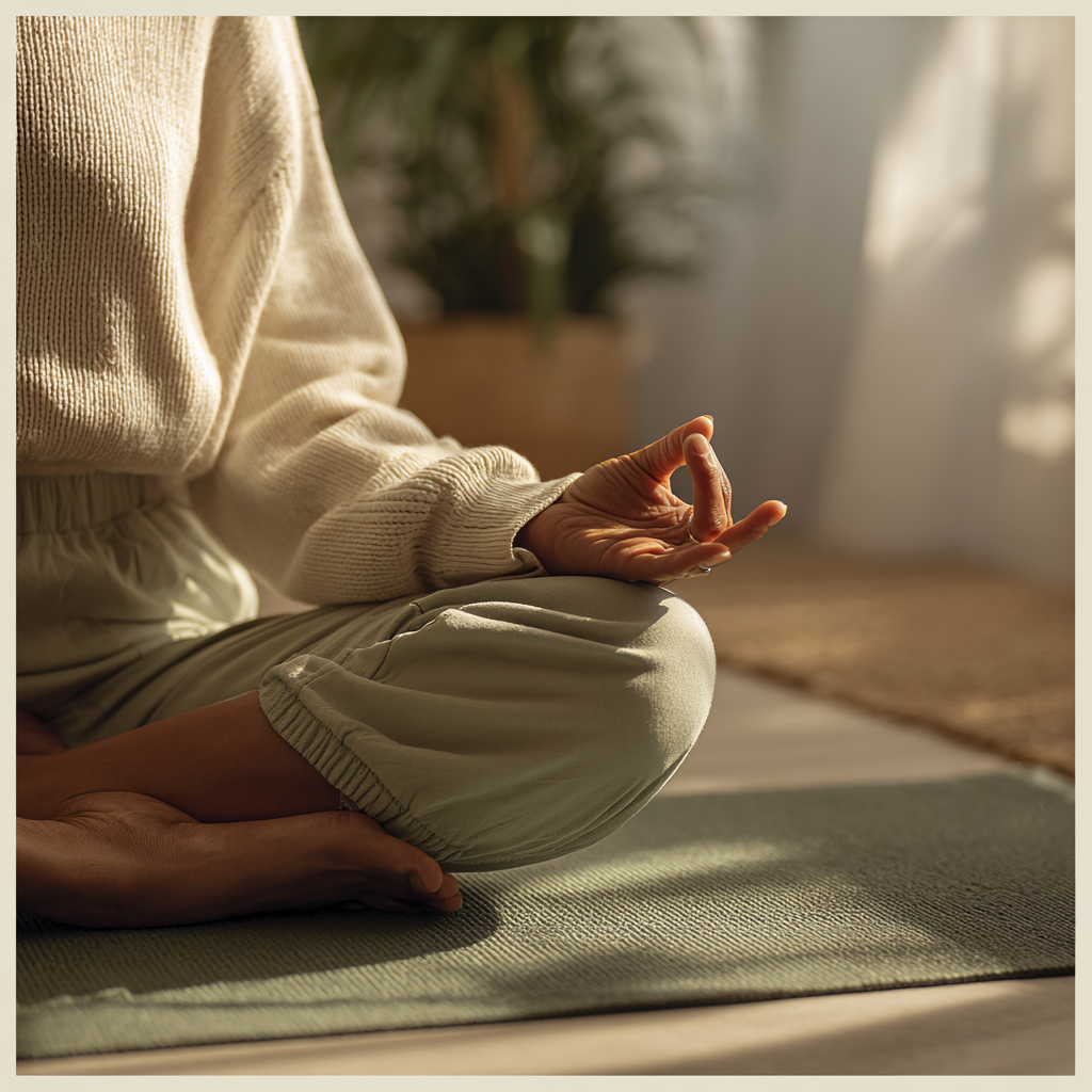 Йога-клас в дії